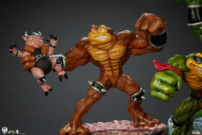 Battletoads Brawler Collection - LIMITED EDITION: 350 (Battletoads Brawler Set) – PCS – ActionFigure Brasil — iluminação de estúdio