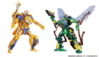 Beast Wars - Cheetus - Waspeeter - Deluxe Class - Transformers Beast Wars Again (BWVS-03) - Shunsoku no Taiketsu (Takara Tomy)ㅤ – Takara Tomy – ActionFigureBrasil
