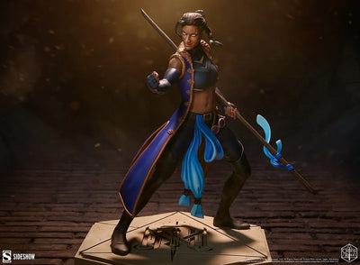 Beau - Mighty Nein - LIMITED EDITION – Sideshow Collectibles – ActionFigure Brasil — com base expositora