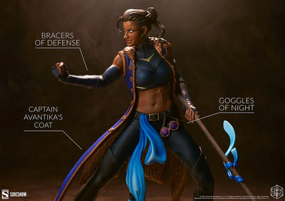 Beau - Mighty Nein - LIMITED EDITION – Sideshow Collectibles – ActionFigure Brasil — embalagem