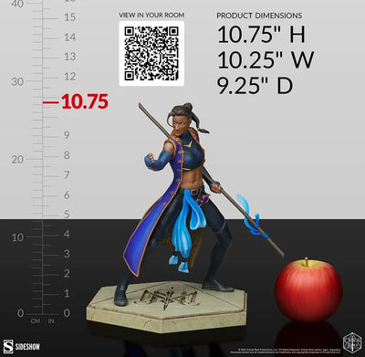 Beau - Mighty Nein - LIMITED EDITION – Sideshow Collectibles – ActionFigure Brasil — com base expositora