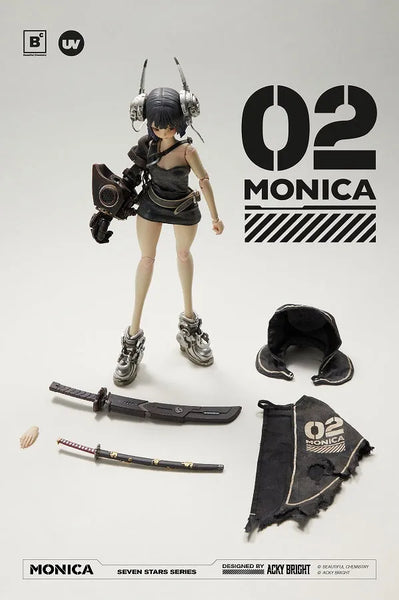 Beautiful Chemistry Seven Stars No.2 - Monica (Beautiful Chemistry)ㅤ – Beautiful Chemistry – ActionFigureBrasil — embalagem