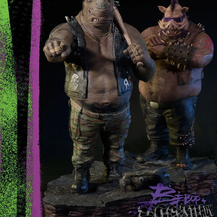 Bebop & Rocksteady (EX Set Edition) TMNT OOTS(2016) – Prime1Studio – ActionFigure Brasil