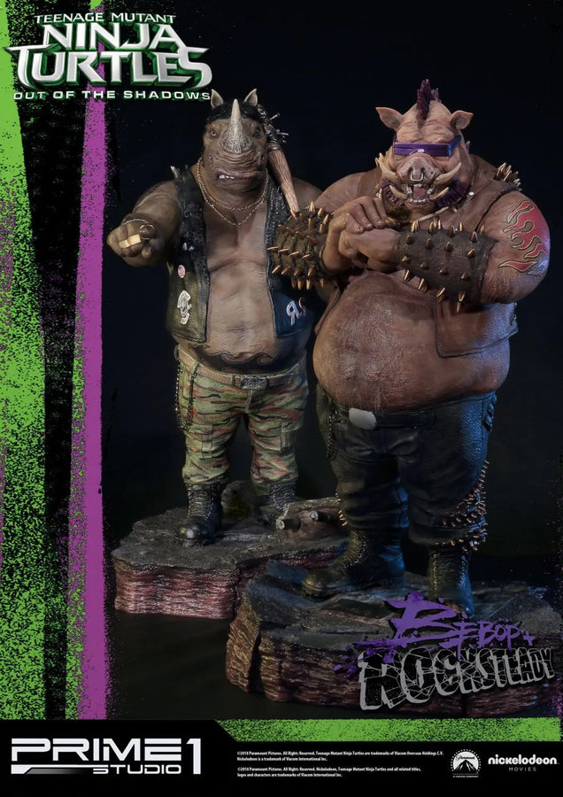 Bebop & Rocksteady (EX Set Edition) TMNT OOTS(2016) – Prime1Studio – ActionFigure Brasil