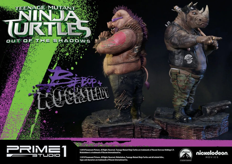 Bebop & Rocksteady (EX Set Edition) TMNT OOTS(2016) – Prime1Studio – ActionFigure Brasil