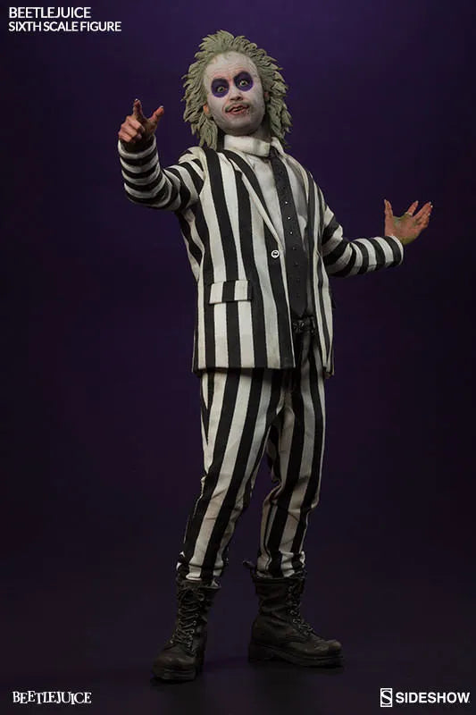 Beetlejuice 1/6 Scale Figure SideShow Sixth Scale Beetlejuiceㅤ – Sideshow Collectibles – ActionFigureBrasil