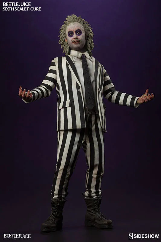 Beetlejuice 1/6 Scale Figure SideShow Sixth Scale Beetlejuiceㅤ – Sideshow Collectibles – ActionFigureBrasil