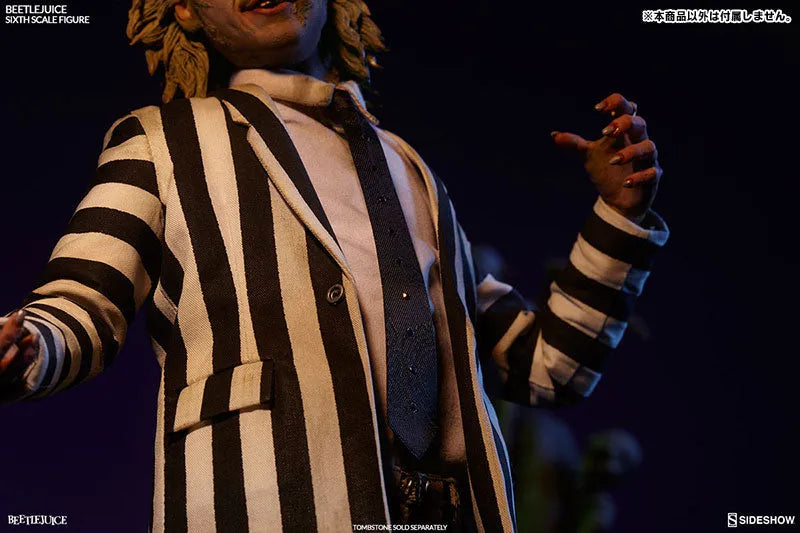 Beetlejuice 1/6 Scale Figure SideShow Sixth Scale Beetlejuiceㅤ – Sideshow Collectibles – ActionFigureBrasil