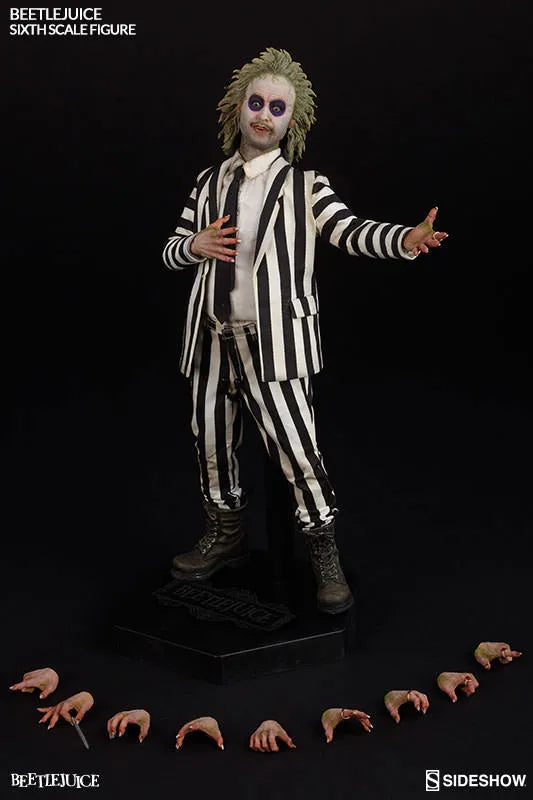 Beetlejuice 1/6 Scale Figure SideShow Sixth Scale Beetlejuiceㅤ – Sideshow Collectibles – ActionFigureBrasil