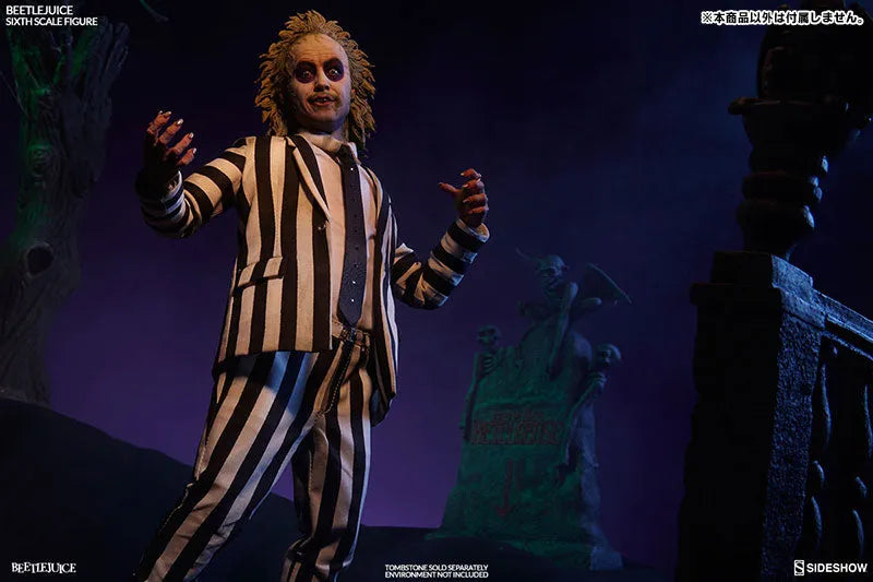 Beetlejuice 1/6 Scale Figure SideShow Sixth Scale Beetlejuiceㅤ – Sideshow Collectibles – ActionFigureBrasil