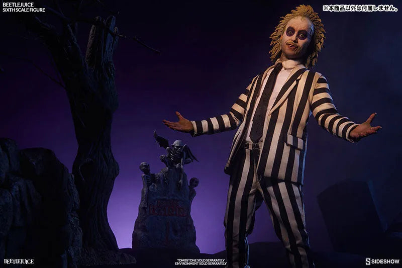 Beetlejuice 1/6 Scale Figure SideShow Sixth Scale Beetlejuiceㅤ – Sideshow Collectibles – ActionFigureBrasil