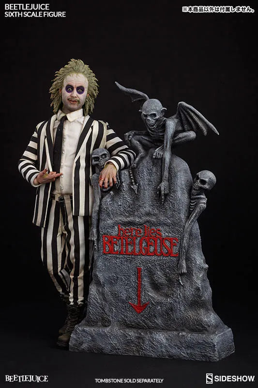 Beetlejuice 1/6 Scale Figure SideShow Sixth Scale Beetlejuiceㅤ – Sideshow Collectibles – ActionFigureBrasil