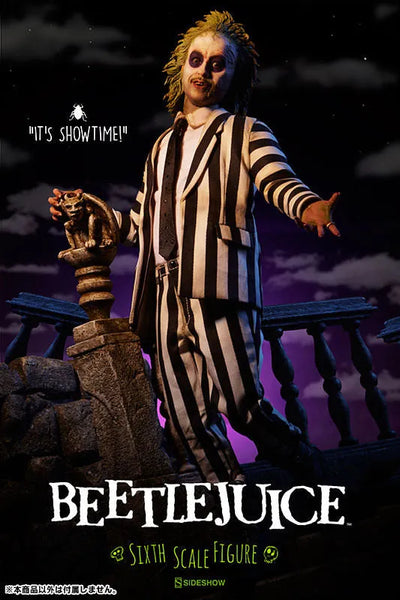Beetlejuice 1/6 Scale Figure SideShow Sixth Scale Beetlejuiceㅤ – Sideshow Collectibles – ActionFigureBrasil — close