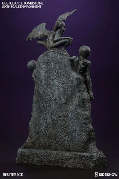 Beetlejuice 1/6 Scale Figure SideShow Sixth Scale Beetlejuice Tombstoneㅤ – Sideshow Collectibles – ActionFigureBrasil — ângulo diferente