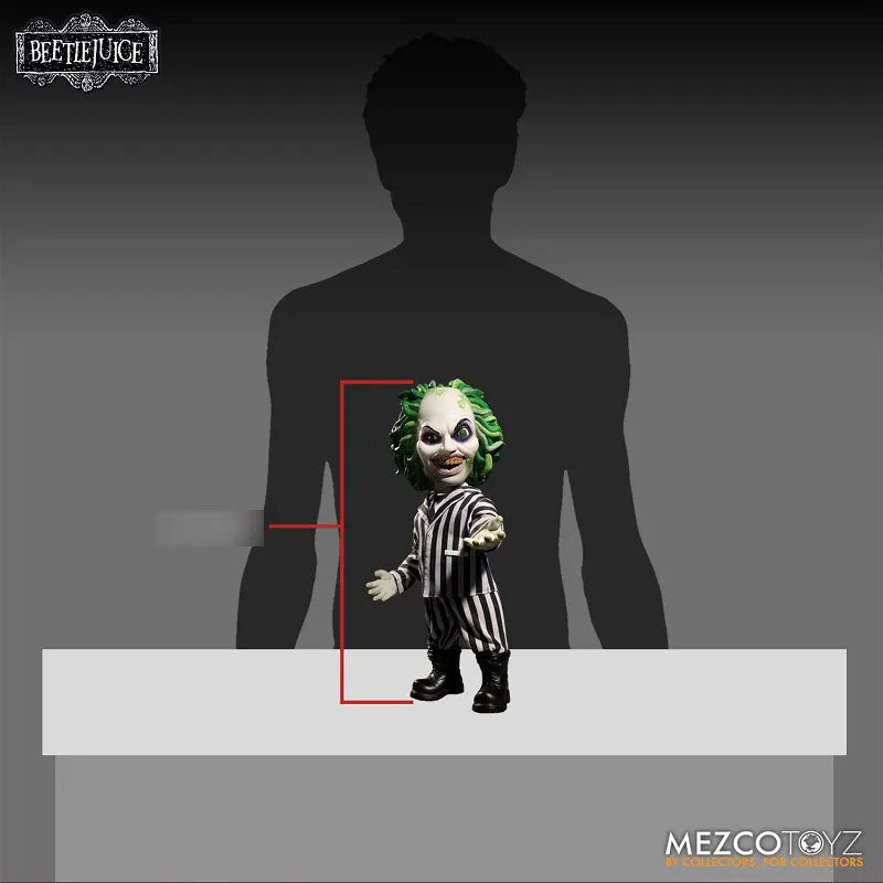 Beetlejuice - Beetlejuice 15 Inch Mega Scale Figureㅤ – Mezco – ActionFigureBrasil