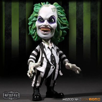 Beetlejuice - Beetlejuice Stylized 6 Inch Action Figureㅤ – Mezco – ActionFigureBrasil — ângulo diferente