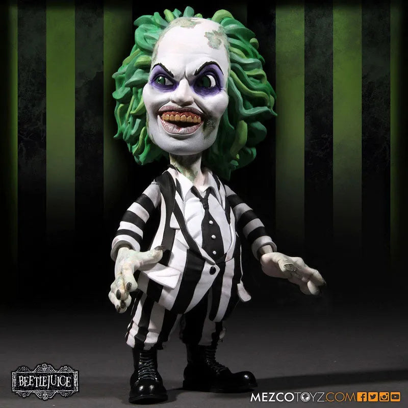 Beetlejuice - Beetlejuice Stylized 6 Inch Action Figureㅤ – Mezco – ActionFigureBrasil