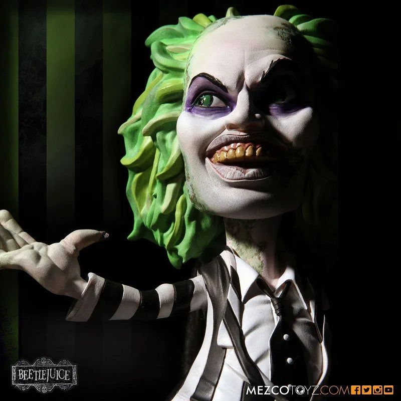 Beetlejuice - Beetlejuice Stylized 6 Inch Action Figureㅤ – Mezco – ActionFigureBrasil