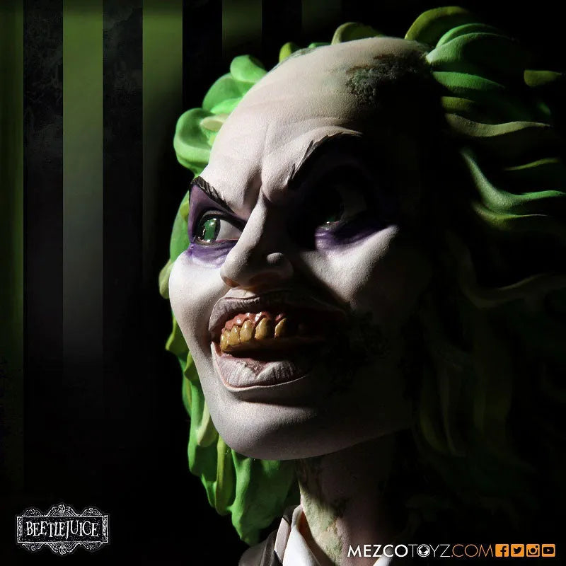 Beetlejuice - Beetlejuice Stylized 6 Inch Action Figureㅤ – Mezco – ActionFigureBrasil