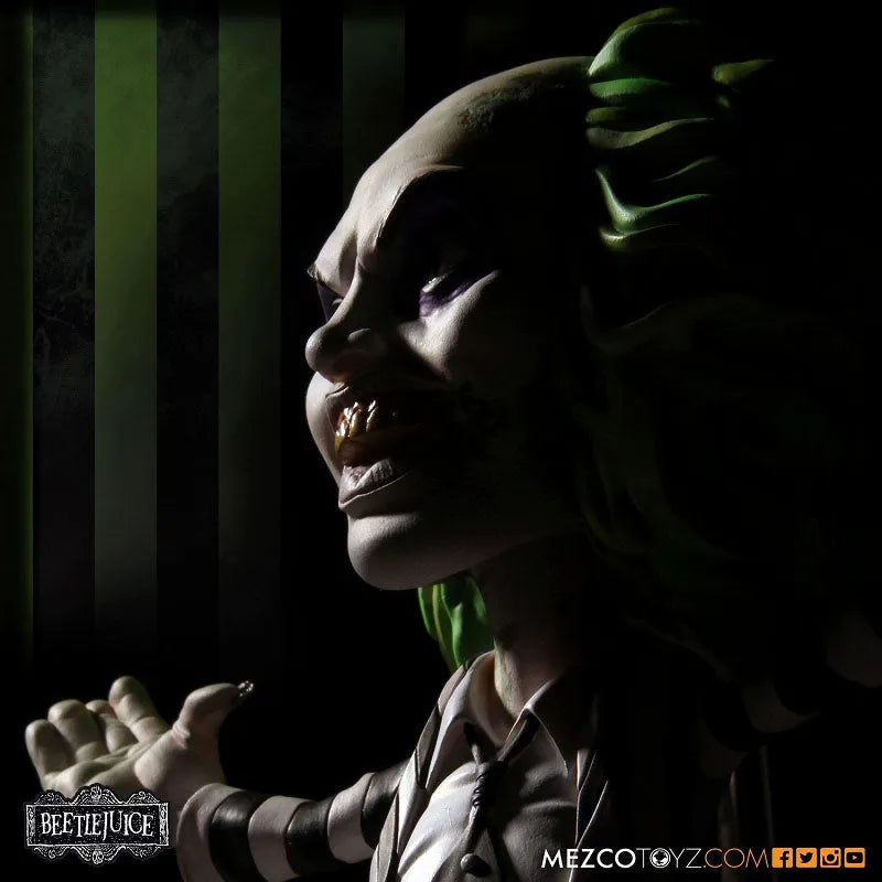 Beetlejuice - Beetlejuice Stylized 6 Inch Action Figureㅤ – Mezco – ActionFigureBrasil