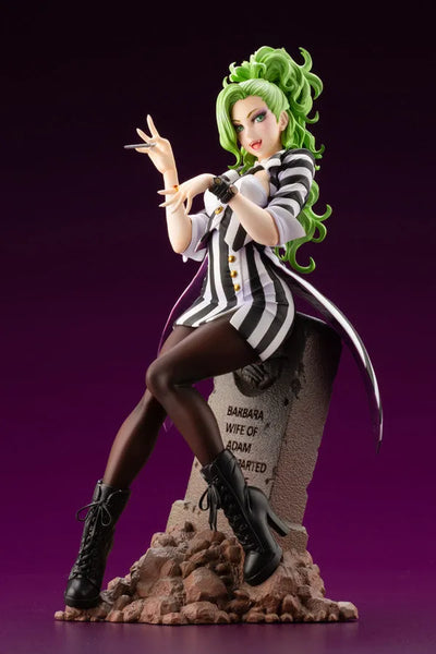 Beetlejuice - Bishoujo Statue - Horror Bishoujo - 1/7 - 2025 Re-release (Kotobukiya)ㅤ – Kotobukiya – ActionFigureBrasil — ângulo diferente