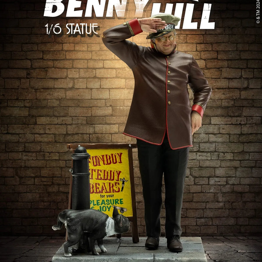Benny Hill - LIMITED EDITION: TBD – Infinite Statue – ActionFigure Brasil