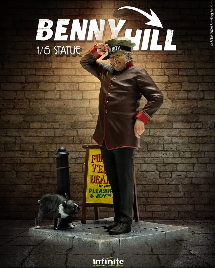 Benny Hill - LIMITED EDITION: TBD – Infinite Statue – ActionFigure Brasil