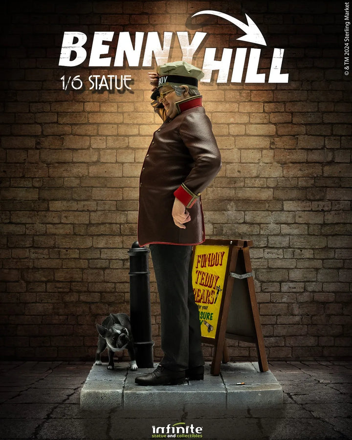 Benny Hill - LIMITED EDITION: TBD – Infinite Statue – ActionFigure Brasil
