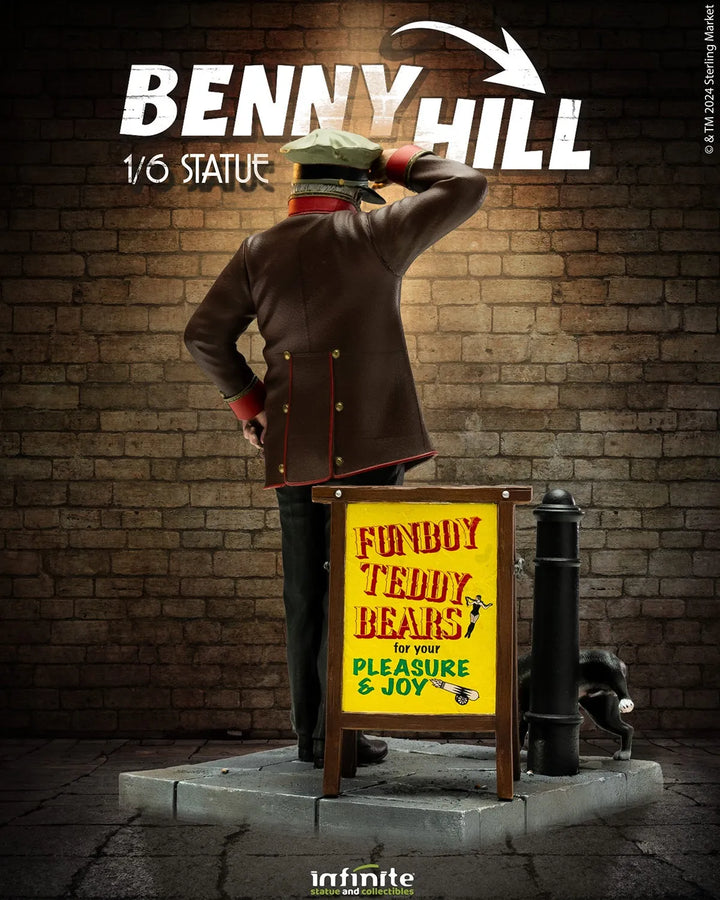 Benny Hill - LIMITED EDITION: TBD – Infinite Statue – ActionFigure Brasil