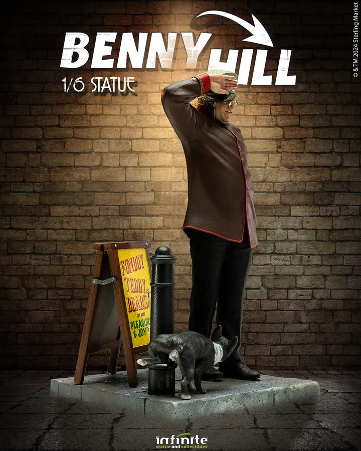 Benny Hill - LIMITED EDITION: TBD – Infinite Statue – ActionFigure Brasil