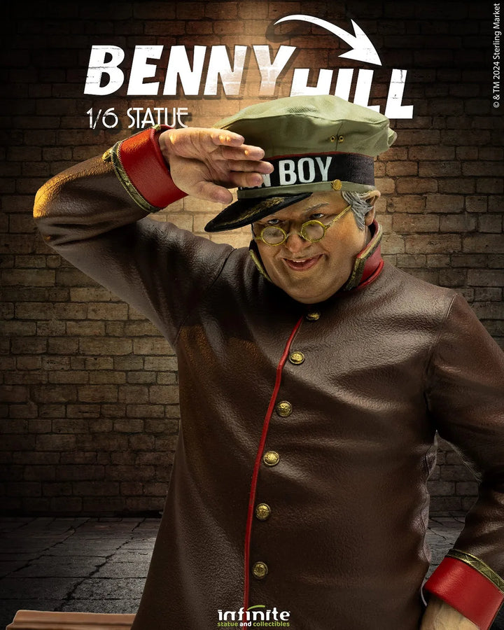 Benny Hill - LIMITED EDITION: TBD – Infinite Statue – ActionFigure Brasil
