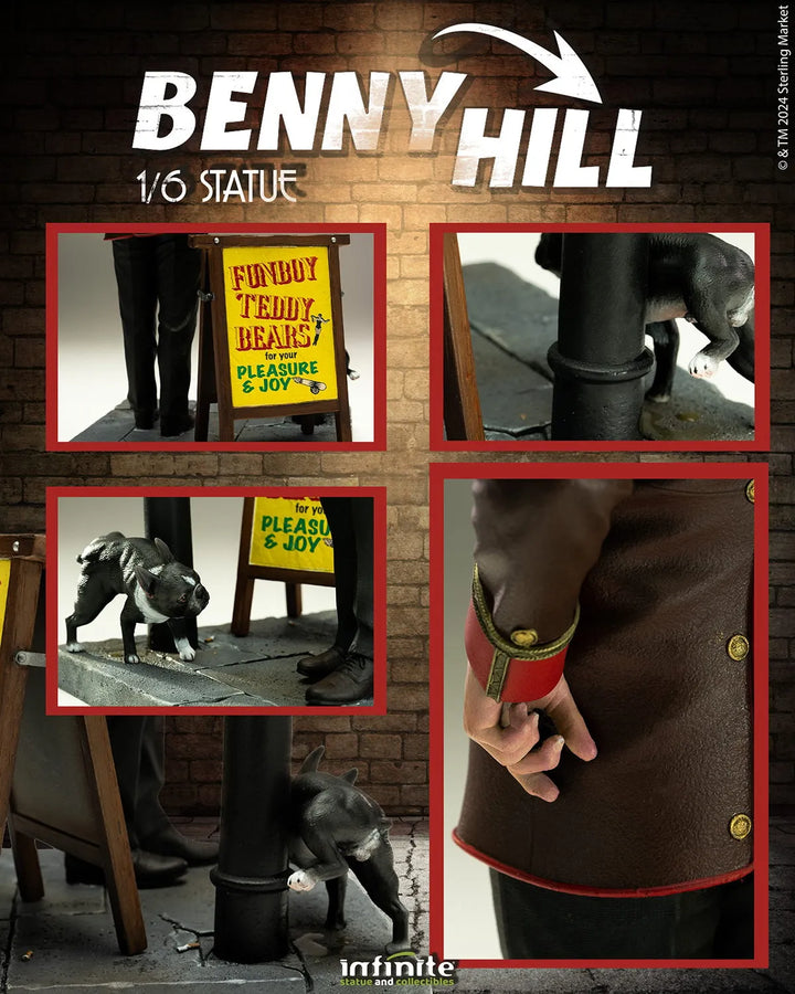 Benny Hill - LIMITED EDITION: TBD – Infinite Statue – ActionFigure Brasil