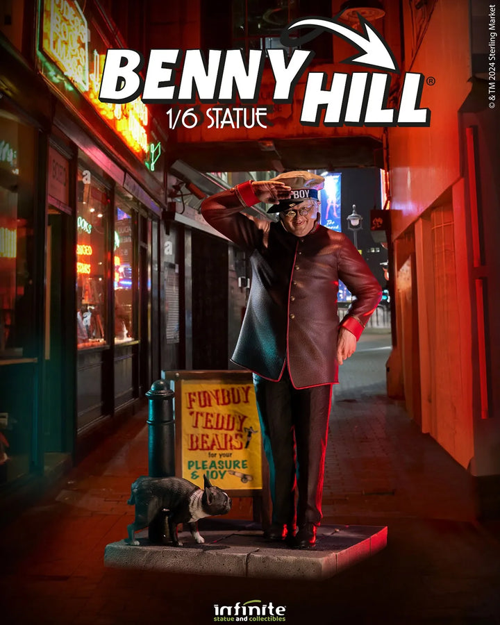 Benny Hill - LIMITED EDITION: TBD – Infinite Statue – ActionFigure Brasil