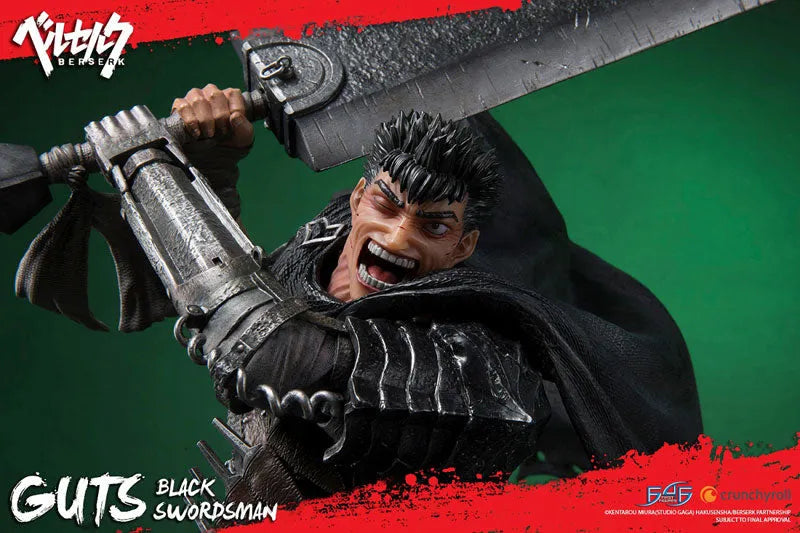 Berserk - Black Swordsman Guts Statue(Provisional Pre-order)ㅤ – First 4 Figures – ActionFigureBrasil