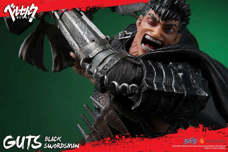 Berserk - Black Swordsman Guts Statue(Provisional Pre-order)ㅤ – First 4 Figures – ActionFigureBrasil