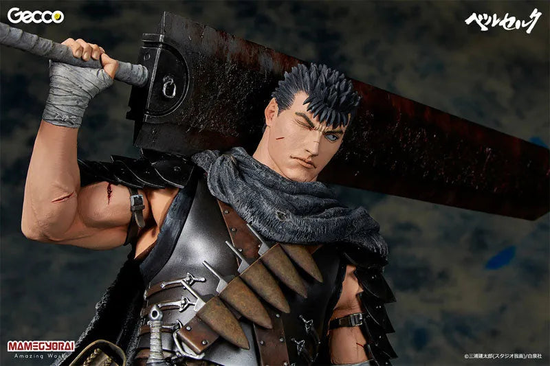 Berserk - Guts 1/6 Scale Statue Lost Children Arc Black Swordsman Ver.ㅤ – Gecco – ActionFigureBrasil