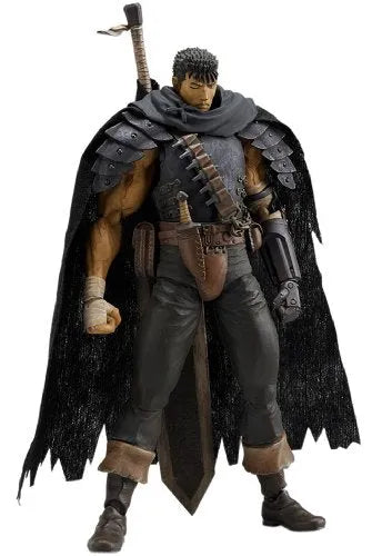 Berserk - Guts - Figma - Black Soldier ver. - 120 (Max Factory)ㅤ – Max Factory – ActionFigureBrasil
