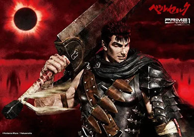 Berserk - Guts - Kuri Puck - Ultimate Premium Masterline UPMBR-01 - 1/4 - Kuro no Kenshi (Prime 1 Studio)ㅤ – Prime 1 Studio – ActionFigureBrasil — ângulo diferente