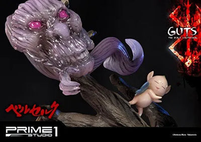 Berserk - Guts - Kuri Puck - Ultimate Premium Masterline UPMBR-01 - 1/4 - Kuro no Kenshi (Prime 1 Studio)ㅤ – Prime 1 Studio – ActionFigureBrasil — close