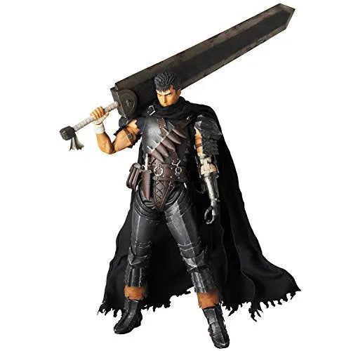 Berserk - Guts - Real Action Heroes No.704 - 1/6 - The Black Swordsman Ver. (Medicom Toy)ㅤ – Medicom Toy – ActionFigureBrasil
