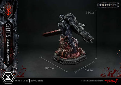Berserk - Guts - Ultimate Premium Masterline - 1/4 - Berserker Armor, Grunbeld VS Guts, DX Version (Prime 1 Studio)ㅤ – Prime 1 Studio – ActionFigureBrasil — detalhe do produto