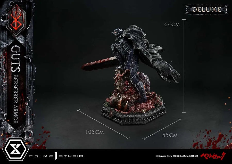 Berserk - Guts - Ultimate Premium Masterline - 1/4 - Berserker Armor, Grunbeld VS Guts, DX Version (Prime 1 Studio)ㅤ – Prime 1 Studio – ActionFigureBrasil