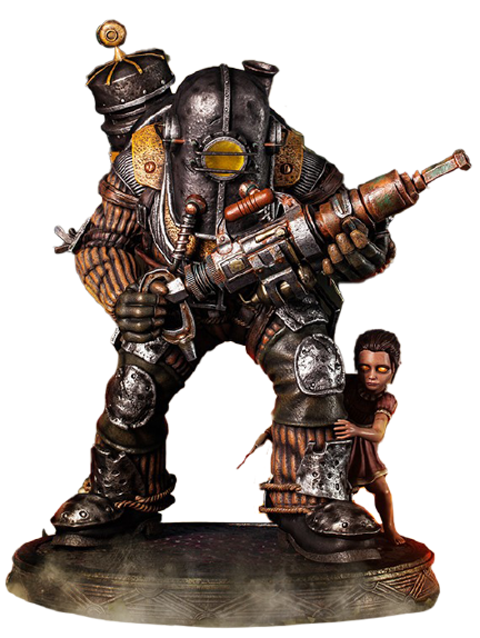 Big Daddy - Rosie (Exclusive) - LIMITED EDITION: 1000 (Exclusive) – Gaming Heads – ActionFigure Brasil