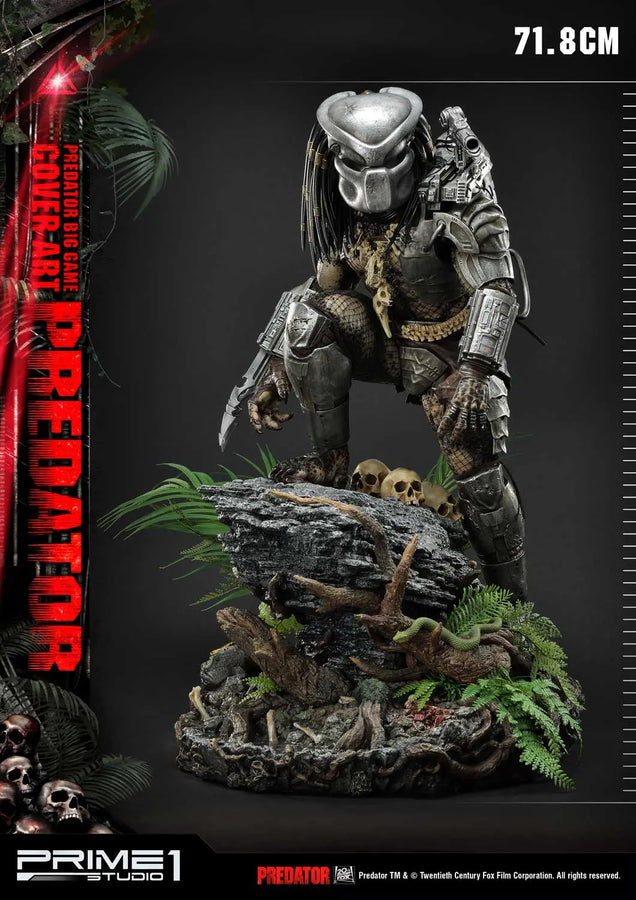 Big Game Cover Art Predator (Deluxe Version) Predator (Comics) – Prime1Studio – ActionFigure Brasil