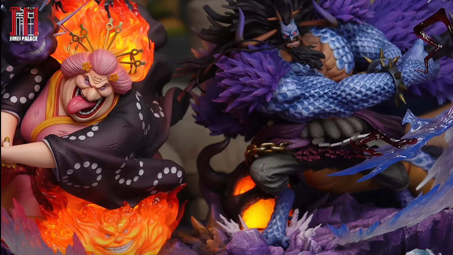 Big Mom & Kaido with Hakai - LIMITED EDITION: TBD – Jimei Palace – ActionFigure Brasil