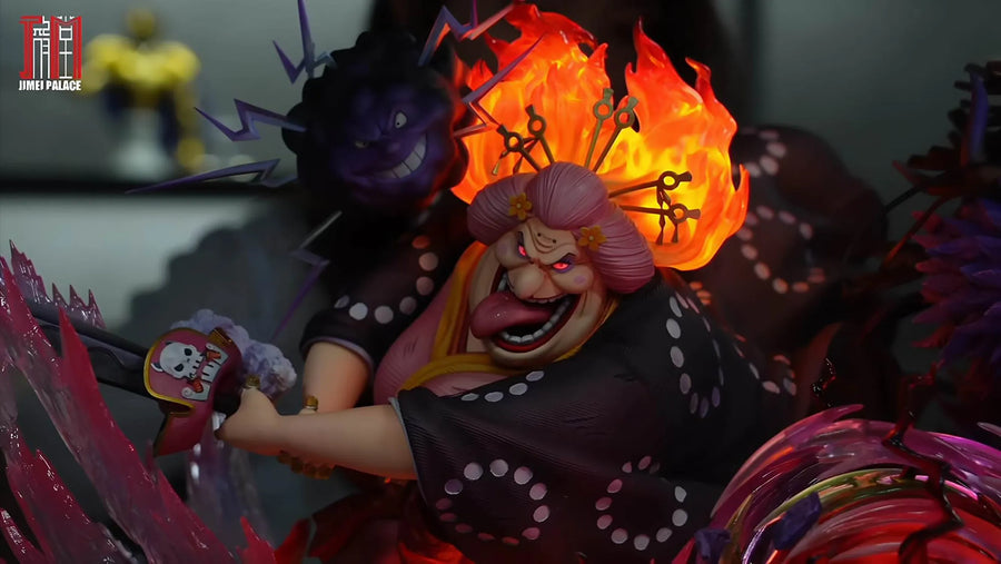 Big Mom & Kaido with Hakai - LIMITED EDITION: TBD – Jimei Palace – ActionFigure Brasil