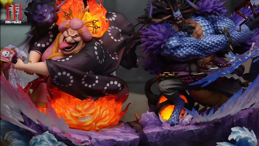 Big Mom & Kaido with Hakai - LIMITED EDITION: TBD – Jimei Palace – ActionFigure Brasil