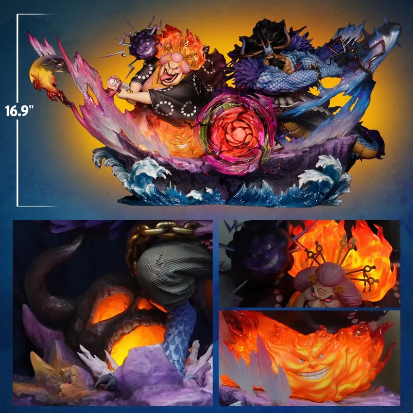 Big Mom & Kaido with Hakai - LIMITED EDITION: TBD – Jimei Palace – ActionFigure Brasil