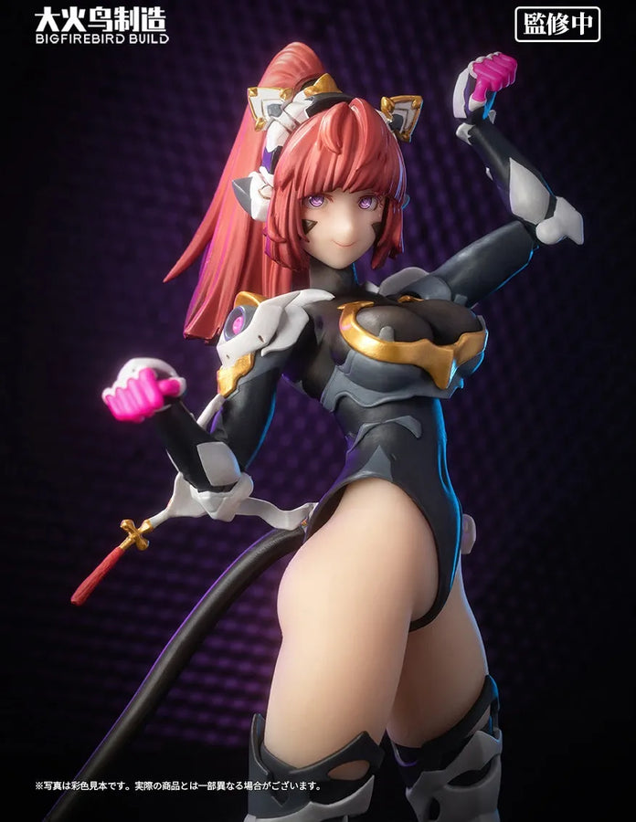 BIGFIREBIRD BUILD - Science Cat Lady - Team 001 - Sunflower - 1/9 (BIGFIREBIRD TOY)ㅤ – Bigfirebird Toy – ActionFigureBrasil
