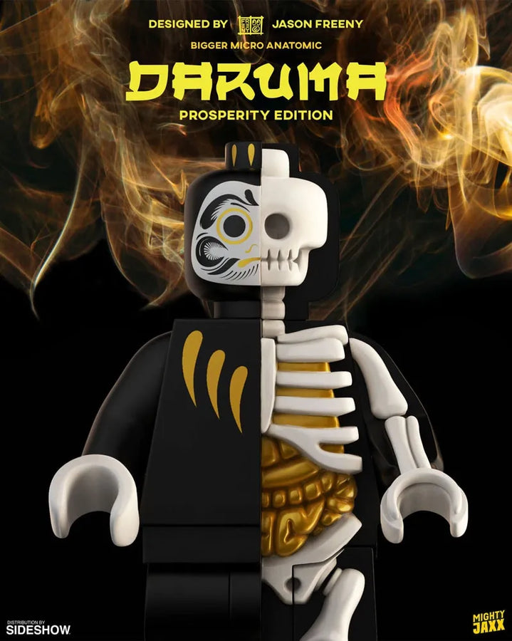 Bigger Micro Anatomic - Daruma (Prosperity) - LIMITED EDITION: 200 – Mighty Jaxx – ActionFigure Brasil
